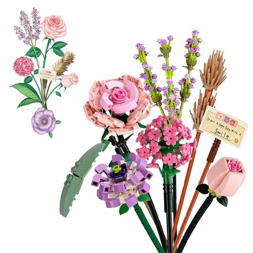 Flower bouquet pink - bouquet,