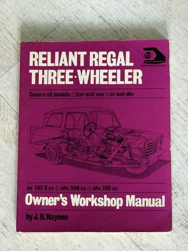 Haynes manual reliant regal - -,