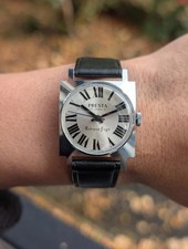 New Old Stock vintage Rectangular watch by Presta