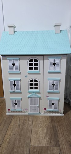 Childrens wooden dolls - childrens, house