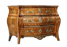 18TH CENTURY INLAID WALNUT