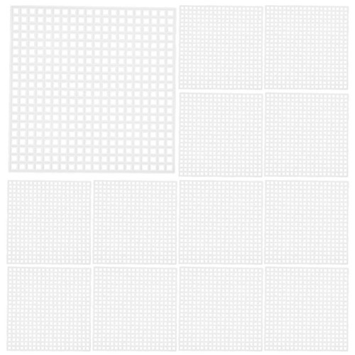 10pcs reusable white plastic - white,