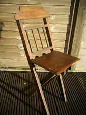 Vintage ~Childs Wooden Folding