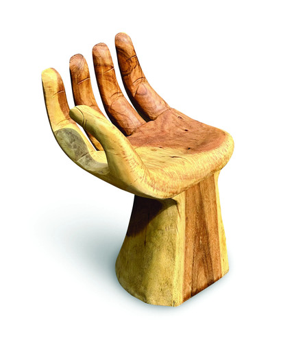 Mini bali hand chair suar - bali,