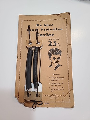 Antique vintage hair curler - antique/vintage,