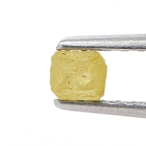 Rough cube diamond 23carat - diamond, 0.23carat