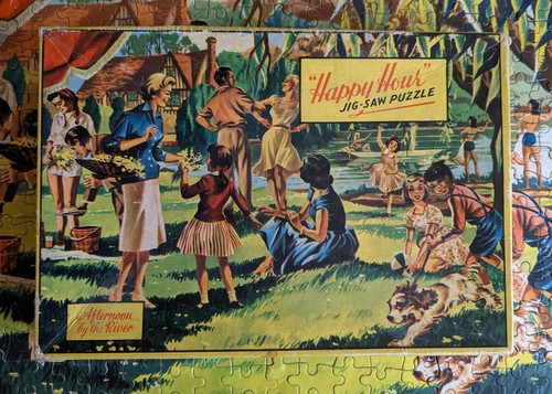 Happy hour 50s vintage - hour, jigsaw