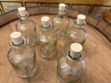 6 x 200ml glass bottles with