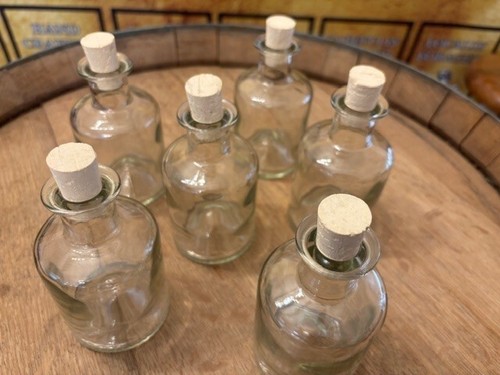 200ml glass bottles with - 6,
