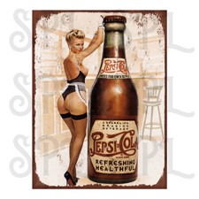 Pepsi Cola Pin Up Retro style