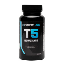 T5 Dominate - Fat Burn Weight Loss Diet Fatigue  - 90 Caps - Extreme Labs