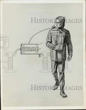 1962 Press Photo Severe