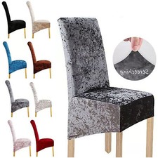 Crushed velvet dining - crushed,