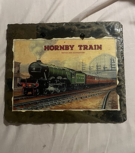 Vintage hornby train - train, slate