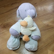 Humphreys Corner Plush Elephant Holding Duck Mothercare Baby 7.5 Inches Cute