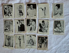 JAMES BOND 007 SEAN CONNERY SOMPORTEX 1964 Dr No Goldfinger etc 58/60 cards + 3