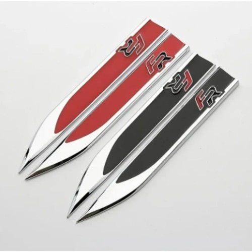 Black cooper rear badge - black,