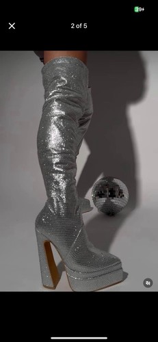 Brand new full diamonte heel - ,