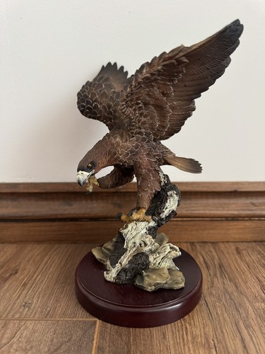 Resin bald eagle - resin,