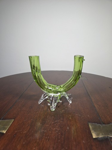 Antique bohemian art glass - art,