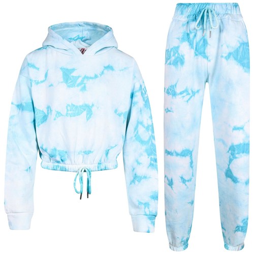Kids tie dye blue - kids, tracksuit