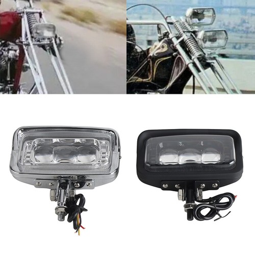 Black chrome led - led, rectangle