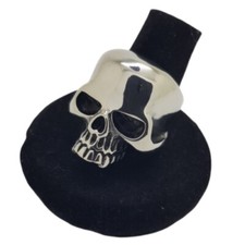 Skull Head Ring Gothic Punk