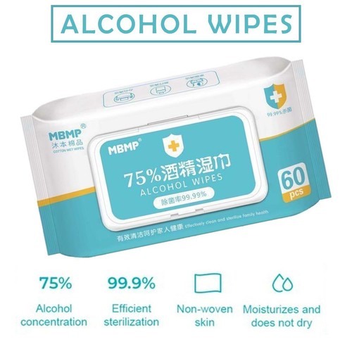 Alcohol hand wipes - alcohol,