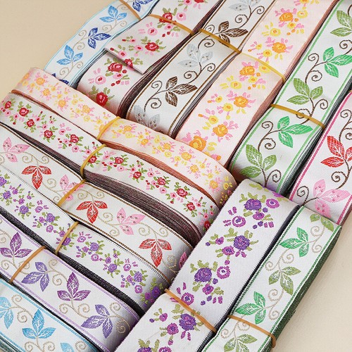 Embroidery jacquard ribbon - embroidery,