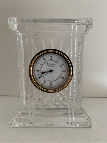Waterford crystal mantel clock - waterford,
