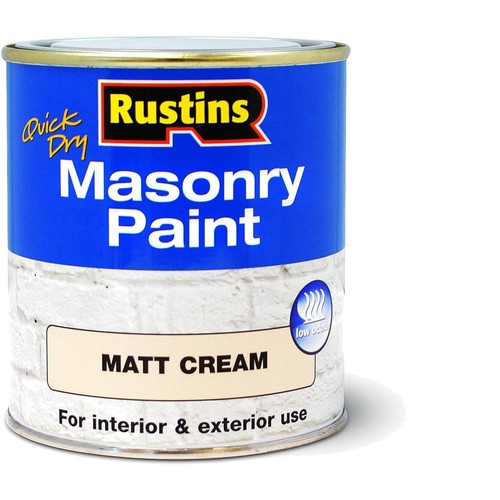 Masonry paint matt - matt, cream