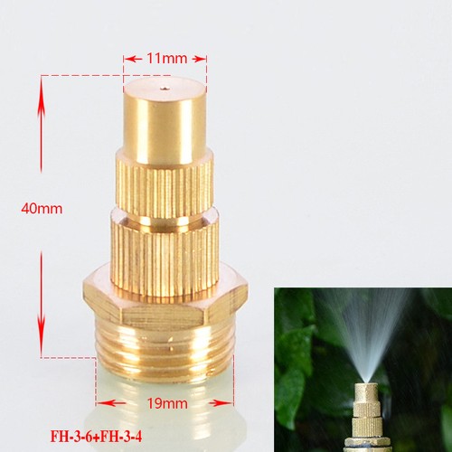 Brass misting nozzles - 1/2",