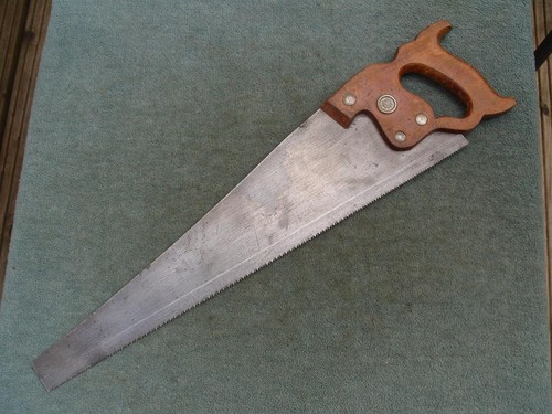 Fine disston crosscut - d8,,