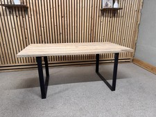 John Lewis Nkuku Fia 6 Seater Mango Wood Dining Table, Natural  RRP £1200