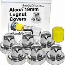 Alcoa, Lug Nut Covers, Caps (6