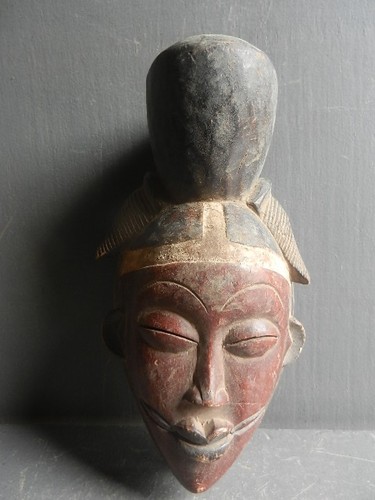 Chokwe female ceremonial mask - ceremonial,
