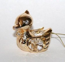 Gold Plated With Swarovski