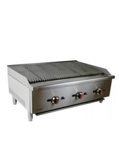 Gas Char Grill, 3 burner peri