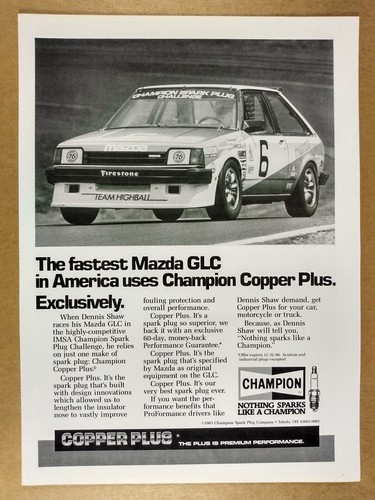 1985 champion spark plugs - champion,