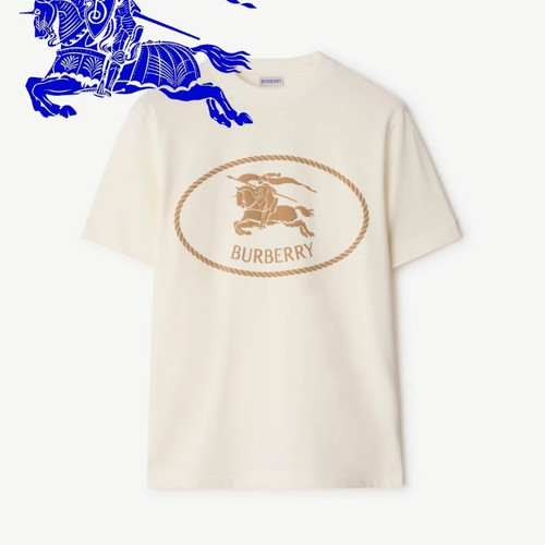 Burberry knight stamp cotton - burberry,