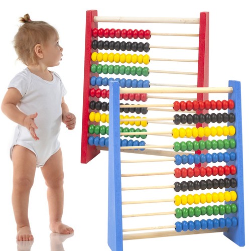 Wooden abacus child math - wooden,