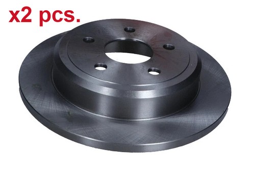 Pcs rear brake disc - x2,