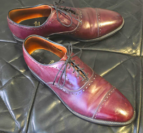 Allen edmonds hale burgundy - edmonds,