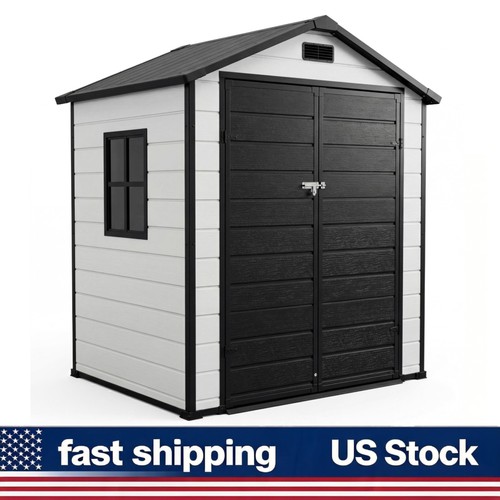 Plastic shed 6x4 outdoor - plastic,