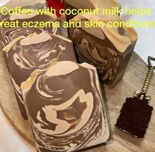 Natural Coffee Hand Made Soap (B Lush Uk Artisan Soapery)