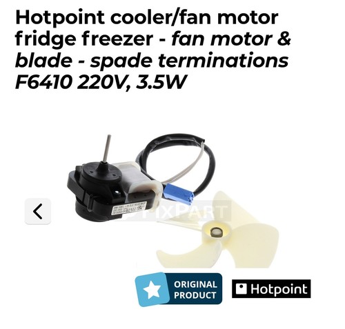 Hotpoint genuine part from - part,