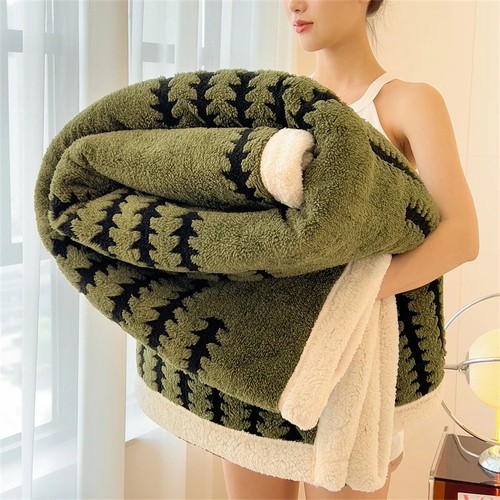 Thick flannel blanket - thick,