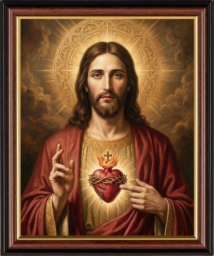 The sacred heart our - sacred,