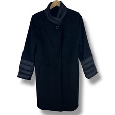 Cinzia Rocca Black Wool Coat