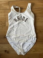 Bride White Swimsuit Size Uk